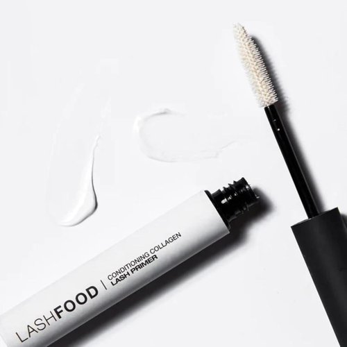 LashFood Conditioning Collagen Fiber Primer Set of 2 | Lash Extender & Thickening Serum Volume Boosting with Collagen, Nano-peptide Complex, Panthenol Lash Mascara Feathery Long Full Eyelashes