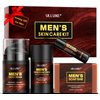 Mens Skin Care Set, Christmas Gift for Men, Mens Stocking Stuffers 2024, Unique Mens Gift Indeas, Mens Husband Birthday Gifts, Gift Set Includes Face Cream, Lip Balm, Bar Soap, and Deodorant Stick