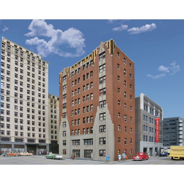 Walthers Trainline City Apartment Building - Kit Train Collectable Train