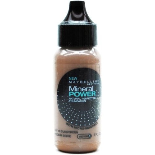Maybelline Mineral Power Liquid Foundation Medium Beige