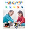 STEM Toys for 5 6 7 8+ Year Old Boy, 10 in 1 Electric Building Toys for Kids Ages 4-8 5-7 6-8, Educational Racing Construction Science Kit for Boys 4-6 4-7, Creative Games Fun Birthday