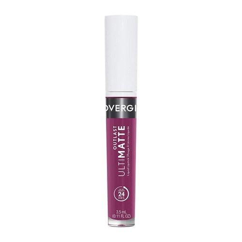 COVERGIRL COVERGIRL Outlast Ultimatte One Step Liquid Lip Color, Hello Merlot, Hello Merlot, 0.12 Fl Ounce