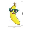 MightySkins Cool Banana 48" Peel and Stick Wall Art Removable Cute Stylish Funny Cartoon Dorm Room Decor Sticker Vinyl Wall Decals