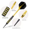 centaur 12 Pack Soft Tip Darts, Professional 18 Gram Plastic Tip Dart Sets with 4 Colors Premium Aluminum Shafts 100 Dart Tips 16 Dart Flights and Dart Case for Electronic Dart Board