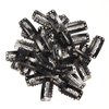 6-Tooth U-Shape Hair Extension Clip,Black hair extensions clip in 50pcs,For wigs