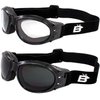Birdz Eagle Red Baron Motorcycle Airsoft Goggles Clear & Super Dark Day Night