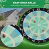 SWOOC Games - Replacement Balls for Bull Chipper (Easy-Stick) | Standard Golf Balls Size | 3 Red, 3 Yellow, 3 Green, 3 Blue | Yard Games for Adults | Outdoor Games for Adults and Family | Golf Games