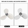 Boat Propeller, 7 1/4 5-A 3 Blades Aluminum Propeller Boat Motor Outboard Motor for Hangkai 3.5HP