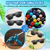 ASTARON 8 Pack Novelty Sunglasses for Kids 3+ Summer Beach Party Birthday Party Favors Supplies Goody Bag Filler