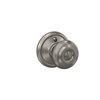 Schlage F10 GEO 619 Georgian Door Knob, Hall & Closet Passage Lock, Satin Nickel