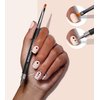 LONDONTOWN Dotting Pen with Nail Art Brush Liner, Multi-Purpose Double Ended Nail Design Ball Tip Dot Detail Painting Tool for Professional Manicure Pedicure Precision
