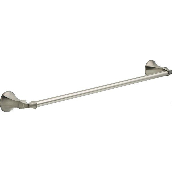 DELTA FAUCET 76424-SS Ashlyn 24 in. Wall Mount Towel Bar Bath Hardware Accessory in Stainless Steel
