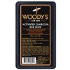 Woody's Activated Charcoal Bar Soap for Men, Detoxifying & Exfoliating with Coconut Oil, Bergamot, and Coffee, 8 Oz
