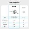 Cheerble Smart Interactive Cat Toy, Automatic Moving Bouncing Rolling Ball for Indoor Cat Kitten, Peppy Pet Ball with Lights and Bell, Grey