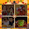 EMOME Thanksgiving Fall Tattoos for Kids, Bulk Party Favors Decorations Supplies Autumn Tattoos, Thanksgiving Games Fillers Prizes for Fall Festival Decor Activities (56PCS)