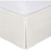 Fancy Collection Easy Care Bed Skirt Pleated Microfiber 14 inch Drop Bed Skirt Solid New (Beige, Full)