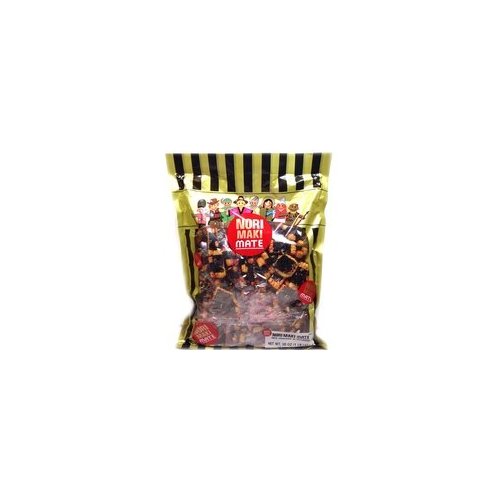 Shirakiku Nori Maki Mate (Rice Crackers with Seaweed) - 16oz [ 3 units]