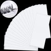 OIIKI False Eyelash Fans Paper Tape 1000pcs, Double Sided Adhesive Eyelash Fan Tape Holder Sticky Lash Strip, Eyelash Extensions Storage Tape Fast Fan Tapes