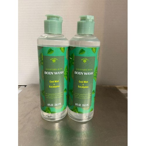 Bolero Body Wash ( Cool Mint & Eucalyptus) 2 EA 8 oz each