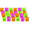 The Dreidel Company Halloween Coil Spring, Jack-O-Lantern Circle Shaped Coils, Party Favor for Kids, 1.4" (35mm) (48-Pack)