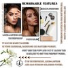 3 Pcs Root Touch Up Hair Powder Set,Quickly Cover Up Hairline Powder,Waterproof Hairline Shadow Powder for Women & Men,Hair Powder with Soft Puff(Dark Curry + Light Curry + Black)