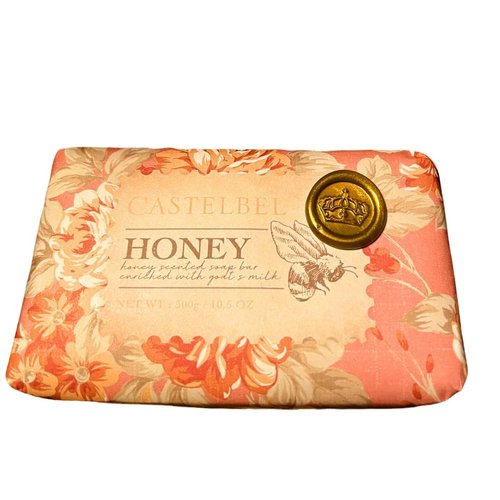 Castelbel Honey With Goats Milk Soap Bar 10.5 Oz