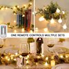 suddus Globe String Lights Bedroom, 100 Led Fairy Lights Plug in, Indoor String Lights for Classroom, Christmas, Backyard, Patio, Garden, Party, Wall, Living Room, Warm White