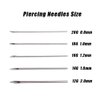 Piercing Needles - LQ 100Pcs 16G Body Piercing Needles Disposable Professional Piercing Needles for Body Ear Navel Nose Lip Nipple (16G 100PC)