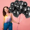 Halloween Balloons Black Balloons 12 Inch 100PCS Party Decorations Halloween Balloon Arch Kit Halloween Balloons Decorations for Halloween Party Decorations Birthday Graduation Bachelorette Supplies