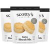 Keto Biscuit Zero Carb Mix - Keto and Gluten Free Biscuit Baking Mix - 0g Net Carbs Per Biscuit - No Erythritol, Easy to Bake - No Nut Flours - No Sugar Alcohols (3 Pack)
