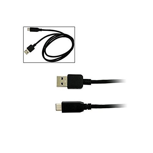 LG LG-G5 Cell Phone USB Cable Type-C to USB-A Black 6FT Data Cable