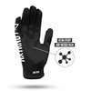 Nxtrnd G1 Youth Football Gloves, Kids Sticky Receiver Gloves (Black, Youth Small)