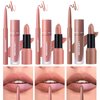 9PCS All-in-One Makeup Lip Liner, Matte Lipstick & Velvet Gloss Combo Set- 3 in 1 Long-Lasting Nude Shades - Full Coverage, Hydrating, Non-Drying Lip Kit for Soft, Voluminous Lips (01+02+03)