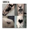 UBICA Temporary Tattoos Adult, 2 Sheets Fake Tattoos, Realistic And Long-Lasting Non-Reflective, Waterproof For 1-2 Weeks, Demons With Out-Of-Body Experiences 4.7x6.8in