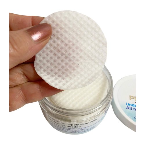 Pit Pads, Under Arm Refreshers, All Natural Deodorant, Aluminum Free, Cool Coconut Scent, 40 Pads, By Diva Stuff