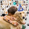 96PCS Puppy Temporary Tattoos for Kids - Cute Dog-Themed Party Favors & Gifts, Ideal for Birthday Parties, School Rewards, and Christmas Stocking Stuffers