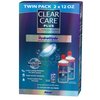 Clear Care Plus Cleaning Solution with Lens Case, Twin Pack, Multi, 12 Oz, Pack of 2