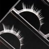 Lower Eyelashes White Lashes Cosplay White False Eyelashes Bottom White Fake Eye Lashes Natural Halloween Costume Party Eye Lashes Tool Stage Performance (MQ16)