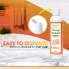 Stanley Home Products Orange Wonder All-Purpose Spot and Stain Remover - Eco-Friendly Oil & Grease Cleaning & Laundry Detergent For Baby & Kid's Clothing, Carpet, Furniture, Couch & Car Interior