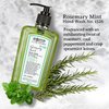 C.O. Bigelow Hand Wash Rosemary Mint, Village Perfumer Moisturizing Hand Soap for Bathroom & Kitchen with Aloe Vera and Pro-Vitamin B5, 10 fl oz