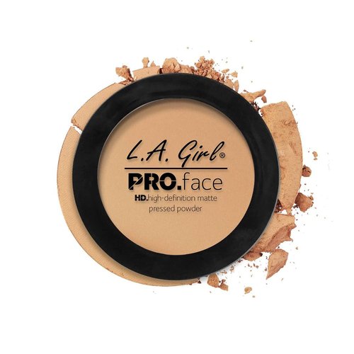 L.A. Girl PRO.Face Matte Pressed Powder, Soft Honey GPP608
