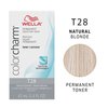 WELLA Color Charm Hair Toner, Neutralize Brass With Liquifuse Technology, T28 Natural Blonde, 1.4 oz