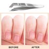 Mini Nail Cuticle Trimmer Kit Cuticle Nipper Cutter Nail Polish Pusher Cuticle Peeler Scraper Perfect for Hang nails - for Fingernails and Toenails(1 Pack)