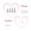 CORINGCO Toktok Hara Wink Fake Eyelashes (Mix set)