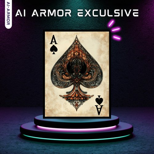 MTG (Ace of Spades) 100ct Matte TCG Art Card Sleeves by Ai Armor