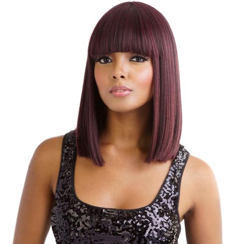ISIS Human Hair Blend Wig Brown Sugar BS136 (1B)