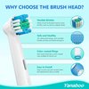 8 Pack Replacement Toothbrush Heads Compatible Brush Heads for Most Braun Oral-B Vitality Professional Care Pro Smart Genius Electric Toothbrushes