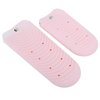 Silicone Pouch 2pcs Heat Resistant Pouch for Curling Irons for Hair Straightener for Home Use for Salon(Nordic powder)