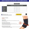 CHAMPION Elbow Support Neoprene Sleeve, Black, Small