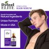 Difeel Elite Glycolic Acid & Biotin Stimulating Hair Serum 2 oz. - Hair Growth Serum for Men and Women for Stronger Hair, Deep Scalp Exfoliator
